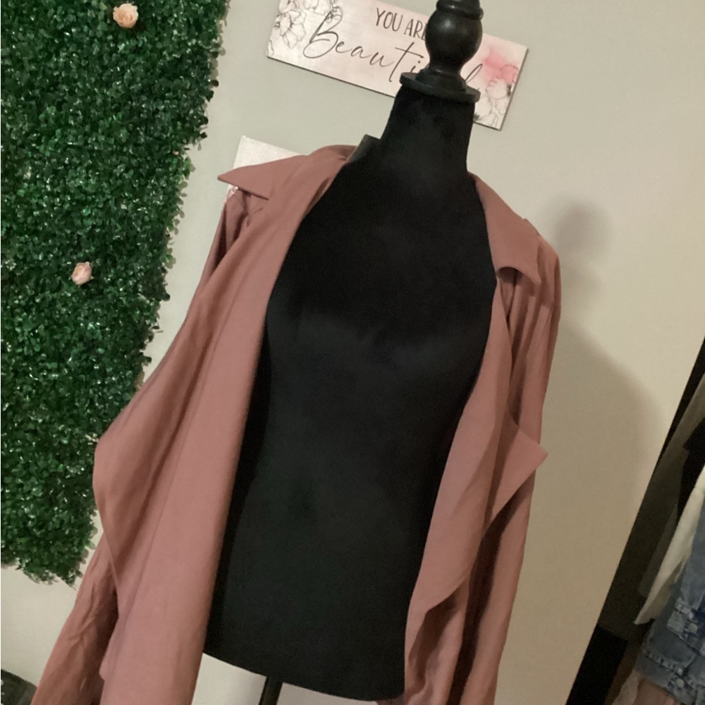 Pink light weight jacket